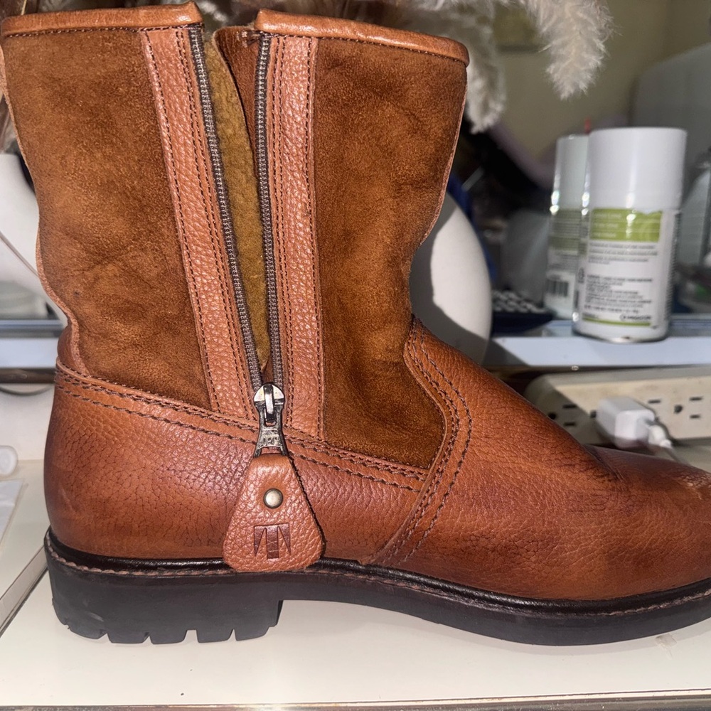 Tecnica Men's Tan Leather Boots